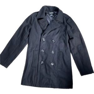 Men’s wool jacket. Size S.  Excellent condition.  Black.